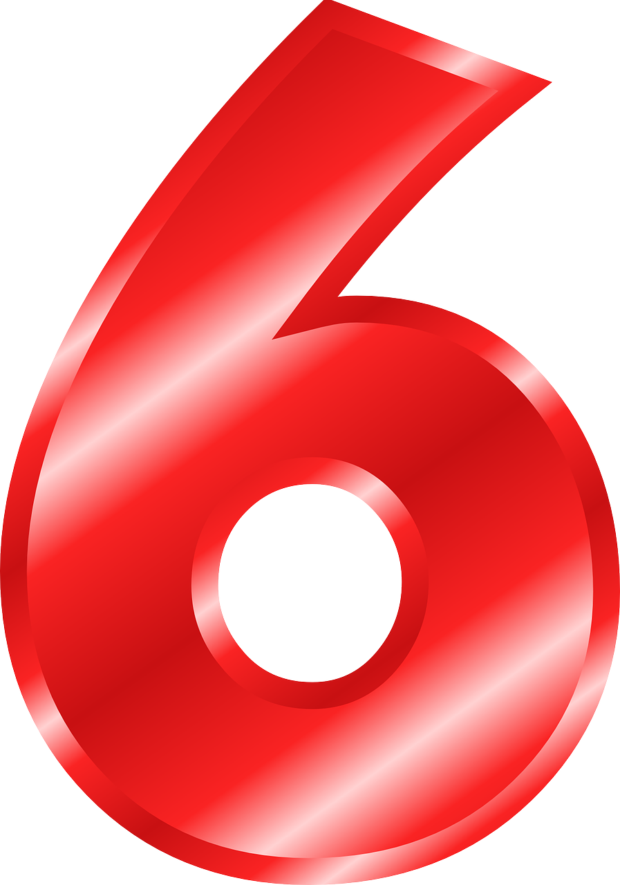 number, 6, digit-150795.jpg